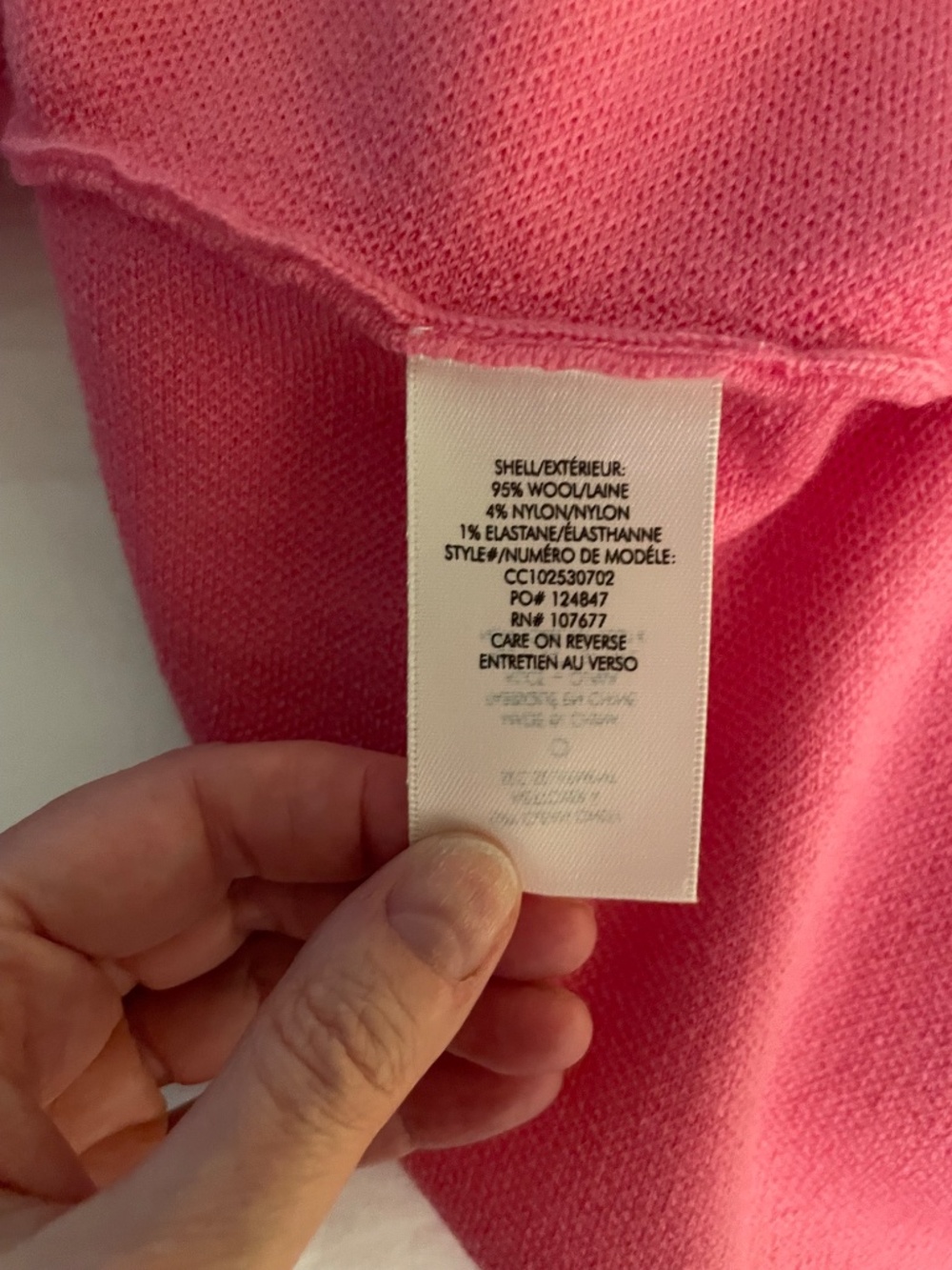$465 NWT Alice + Olivia Murray Mini Sweater Dress in Calypso Pink Sz Small - Picture 8 of 9